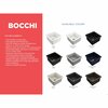 Bocchi 18 in W x 18 in L x 8 in H, Fireclay, Fireclay Kitchen Sink 1359-004-0120